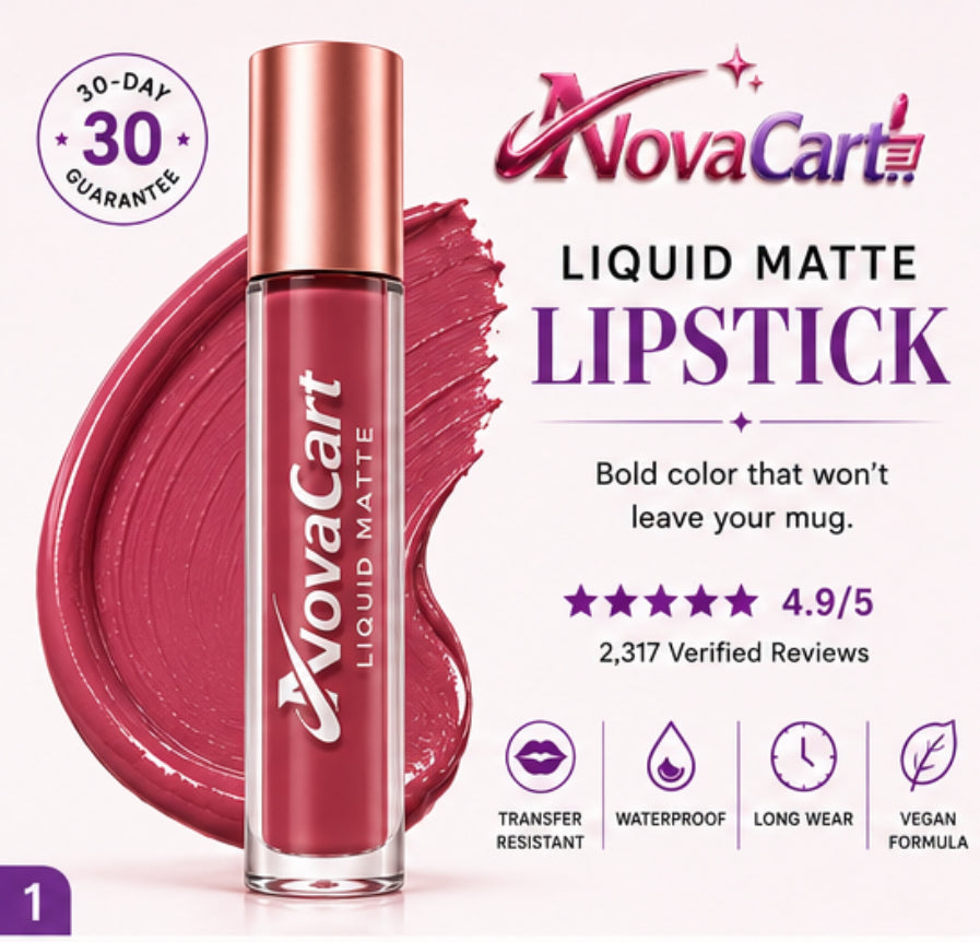 NovaCart Waterproof Lip Gloss